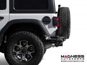 Jeep Wrangler JL Rear Bumper w/ Backup Sensors - Stealth Fighter